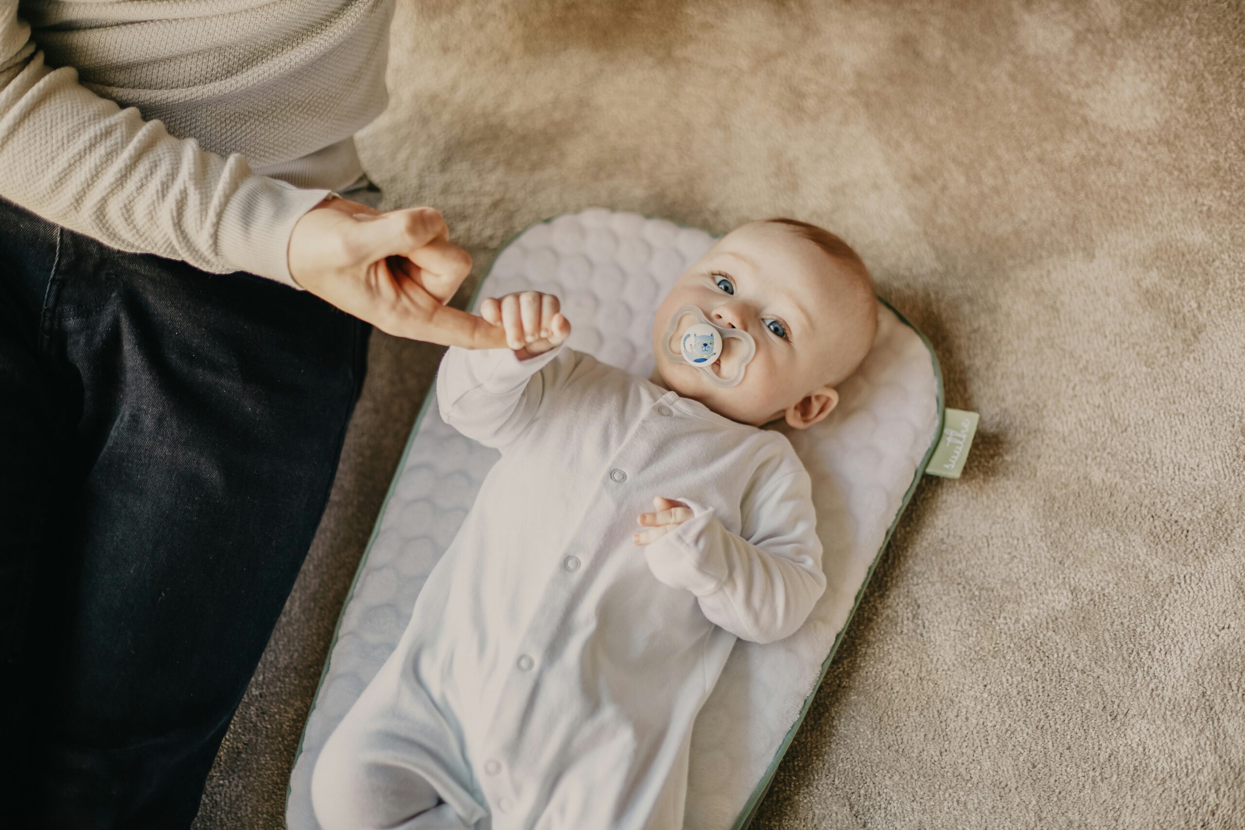 Foto von einem Baby, Hausgeburt Hebamme Beatrice